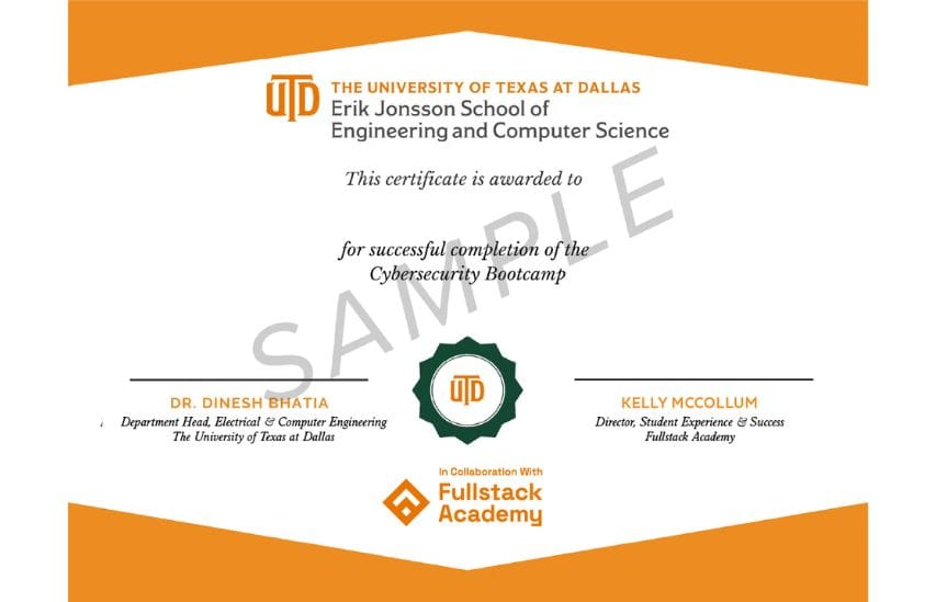 Certificate of Completion